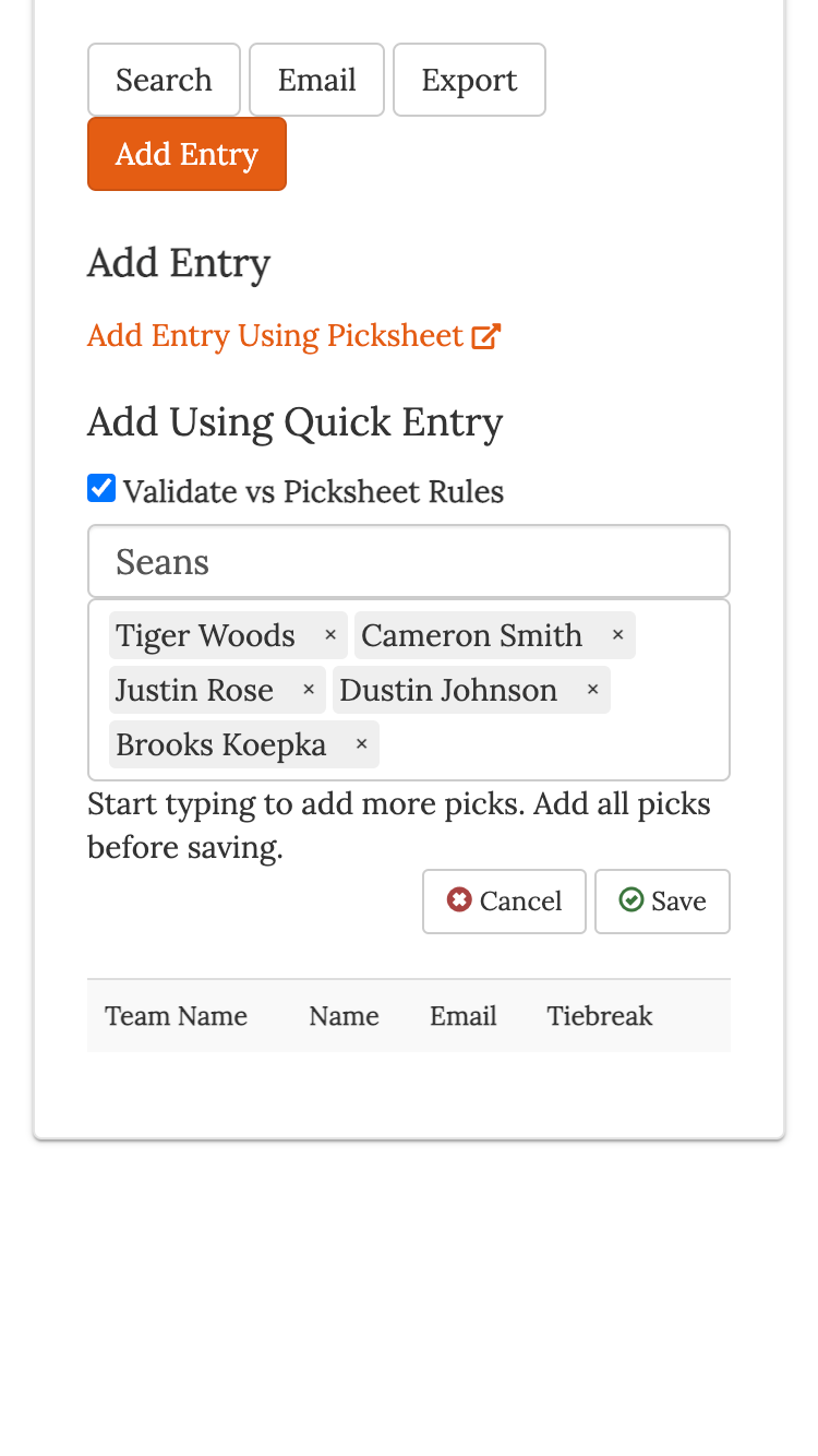 Host a Draft